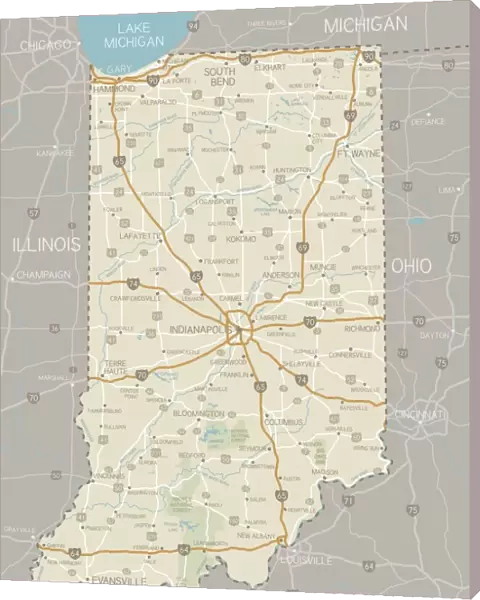 Indiana Map