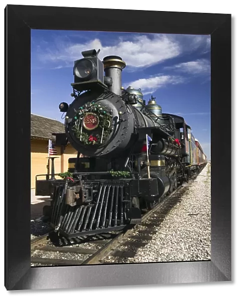 USA, Texas, Grapevine, Tarantula steam locomotive
