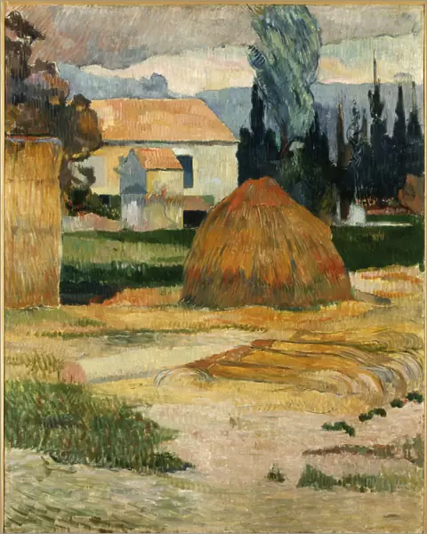 Landscape near Arles 1888 by Paul Gauguin