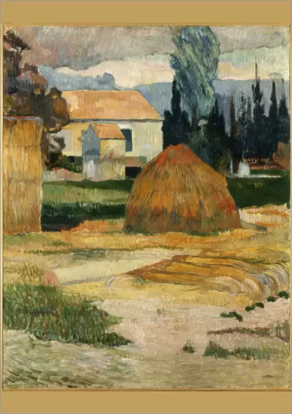 Landscape near Arles 1888 by Paul Gauguin