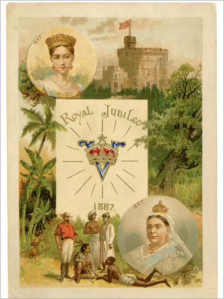 Queen Victorias Golden Jubilee - souvenir