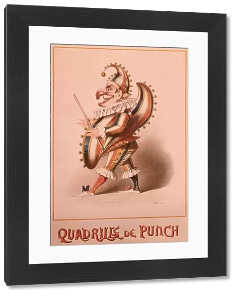 Mr Punch. circa 1890: Punch. Character derived