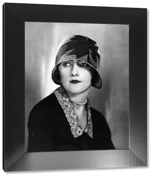 1920s Hat. 1929: A 1920s cloche hat. (Photo by Sasha / Hulton Archive / Getty Images)