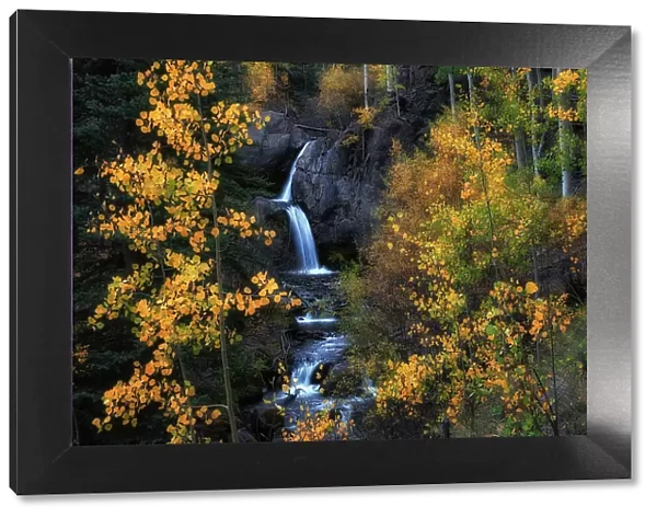 Nellie Creek Falls in Autumn