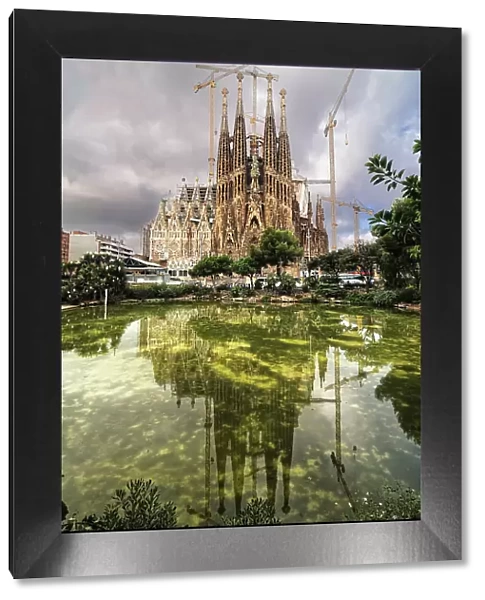 Barcelona Sagrada Familia Gaudi Spires Spain