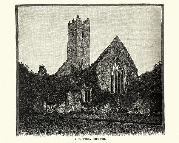 Abbey Church, Adare, County Limerick, Ireland, 19th Century