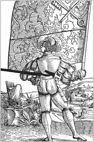 Antique illustration: Albert Durer Swiss Army