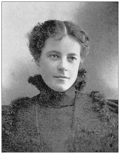 Antique photograph from Lawrence, Kansas, in 1898: Lillian M Cahill, Deputy treasurer