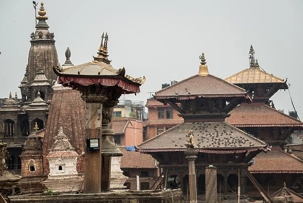 Bhaktapur or Bhadgaon the city of Devotees after the big earthquake from last year (April 2015)