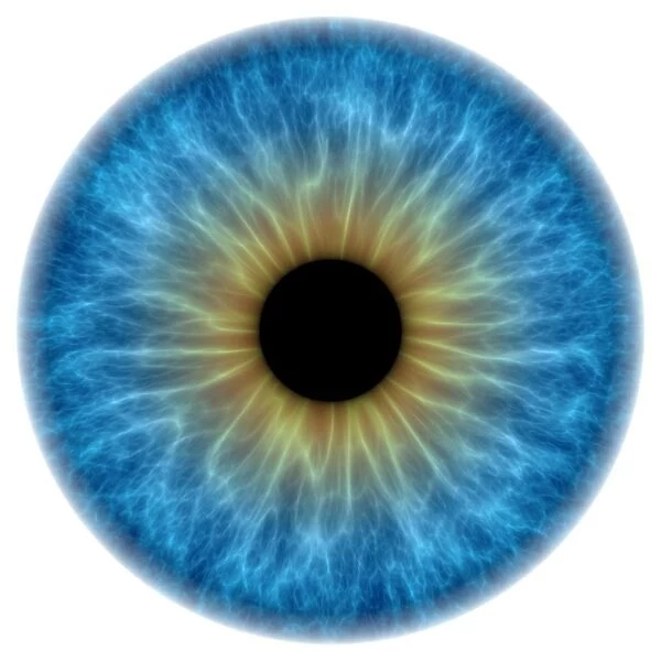 Blue eye, artwork