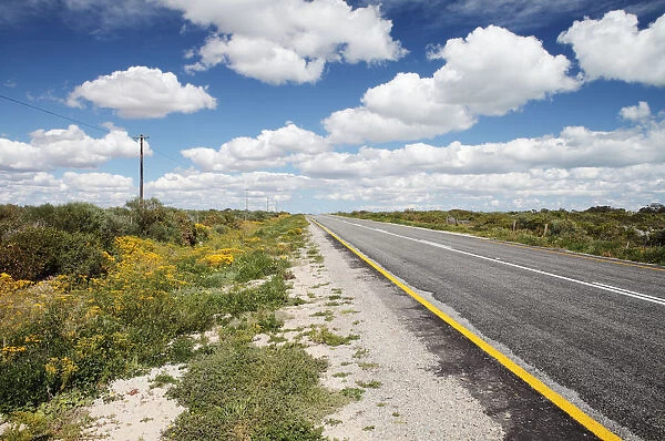 Color Image, Photography, No People, Horizontal, Outdoors, Day, Cloud, Road, Horizon Over Land