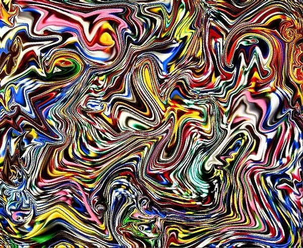 Colourful blurs