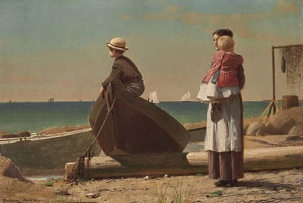 Dads Coming!, Winslow Homer