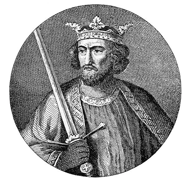 Edward I, King of England, 1239-1307, Engraving