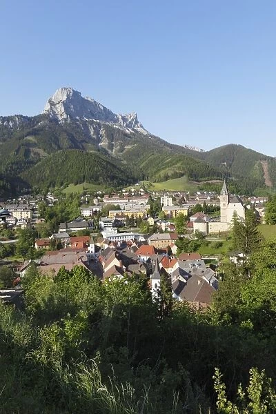Eisenerz and Pfaffenstein mountain, Upper Styria, Styria, Austria, Europe, PublicGround