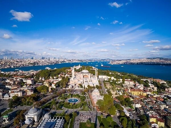 Hagia Sophia Aerial View