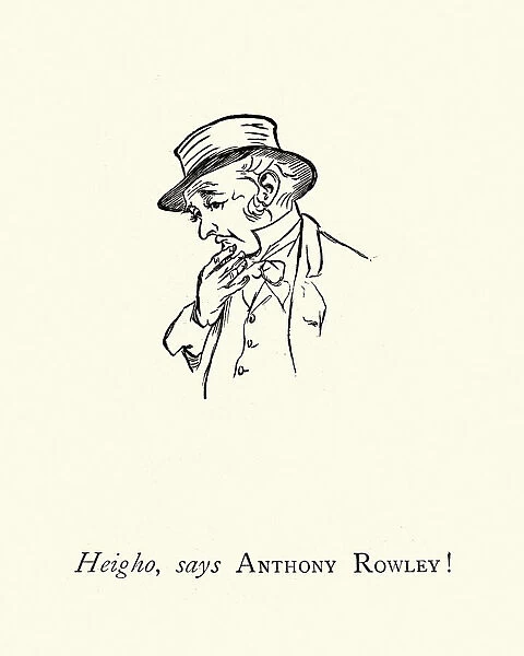 Heigho, Says Anthony Rowley, Nursery rhyme, Frog He Would A-Wooing Go