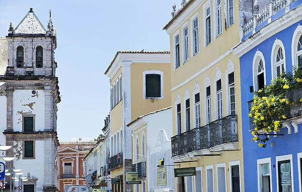Historic centre, Pelourinho, Salvador, Bahia, Brazil