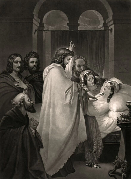 Jesus Christ Resurrects Jairus Daughter