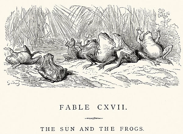 La Fontaines Fables - Sun and the Frogs