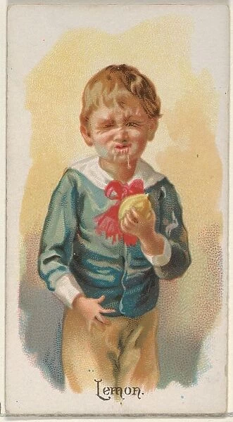Lemon Trade Card 1891