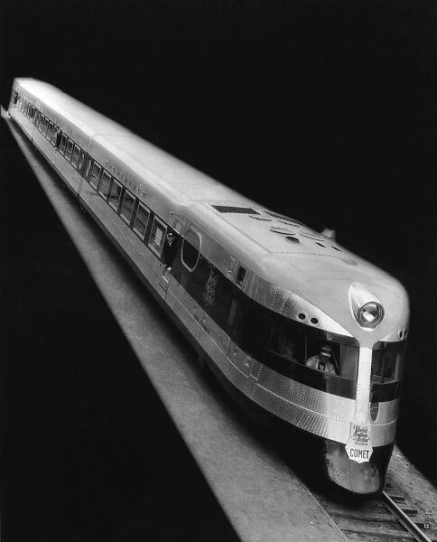 New York, New Haven and Hartford Railroad Company line Comet Train View