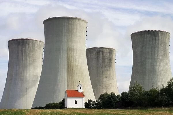Nuclear power station Dukovany, Trebic district, Czech Republic