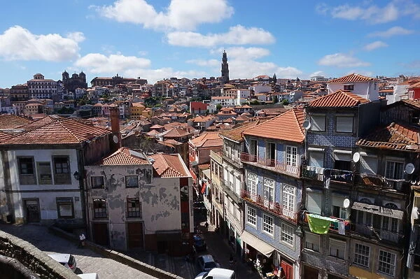 Old city of Porto in the sun, Porto, Portugal