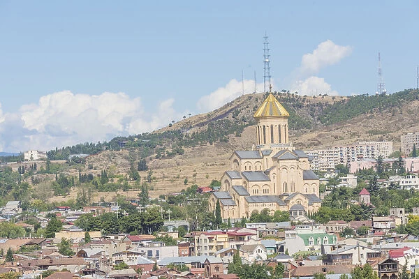 Panoramic view of Tbilisi, Georgia, Europe