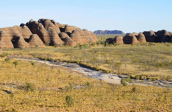 Sandstone formation in the Purnululu National Park, Bungle Bungle, Australia