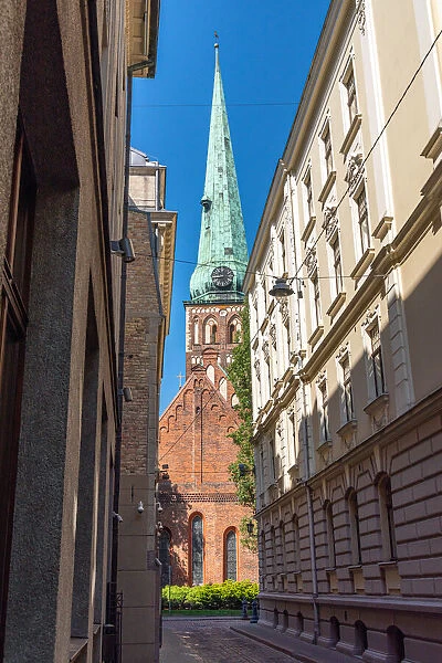 St. Jacob Catholic Cathedral in Riga, Latvia