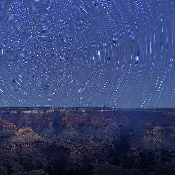 Starring Night at Grand Canyon