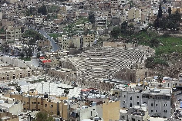 View of the city from Citadel Hill, Amman, Jordan