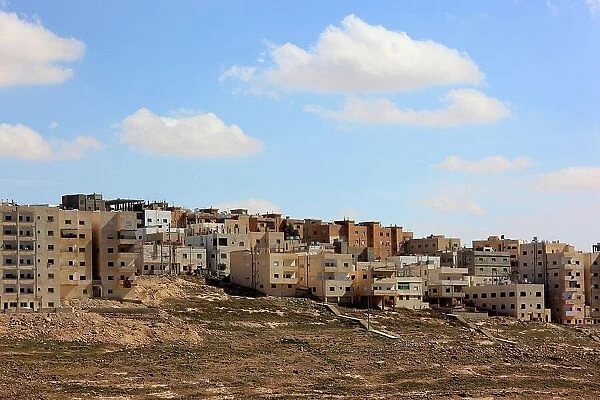 The village of Kerak, Jordan