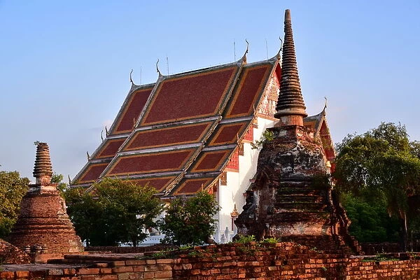 Wat Maha That temple Ayutthaya Thailand