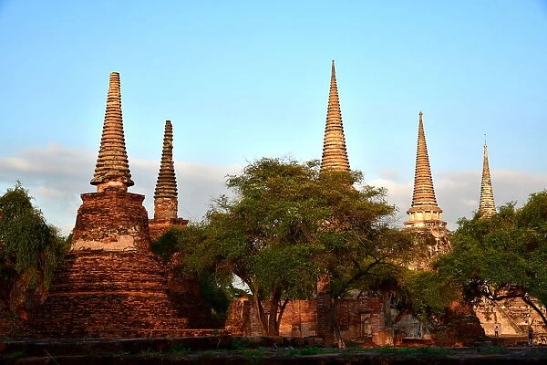 Wat Phra Si Samphet temple Ayutthaya Thailand