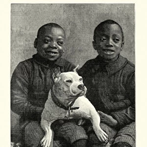 1890s, 19th Century, African American, African Ethnicity, Animal, Animal Themes, Antique