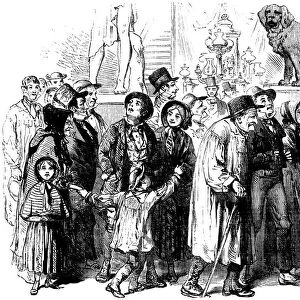 Agriculturists attending the Great Exhibition, Illustrated London News