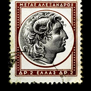 Famous Military Leaders Photographic Print Collection: Alexander the Great (356 bc-323 bc)