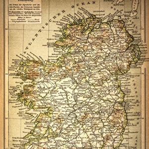 Antique Map of Ireland