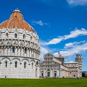 The Baptistery of Piazza dei Miracoli