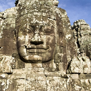 Buddha faces in Bayon temple