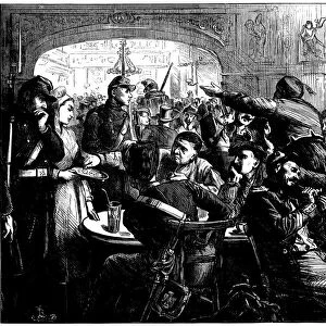 Charity colection for the injured 1870 - Illustrated London News
