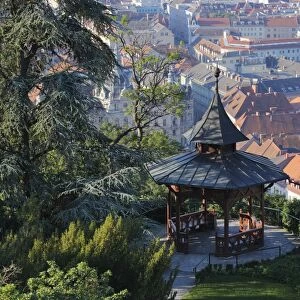 Chinese Pavilion, Schlossberg, castle hill, Graz, Styria, Austria, Europe