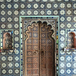 Door at City Palace at Udaipur