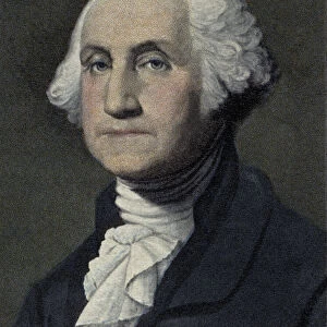 Famous Military Leaders Framed Print Collection: General George Washington (1732-99)