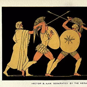Greek Mythology Decor Prints Framed Print Collection: Stories From Homer
