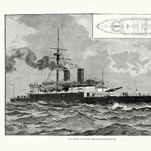 HMS Benbow Admiral class battleship of the British Royal Navy