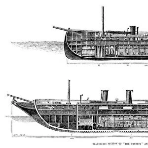 HMS Warrior and La Gloire