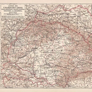 Hungary, lithograph, published in 1878